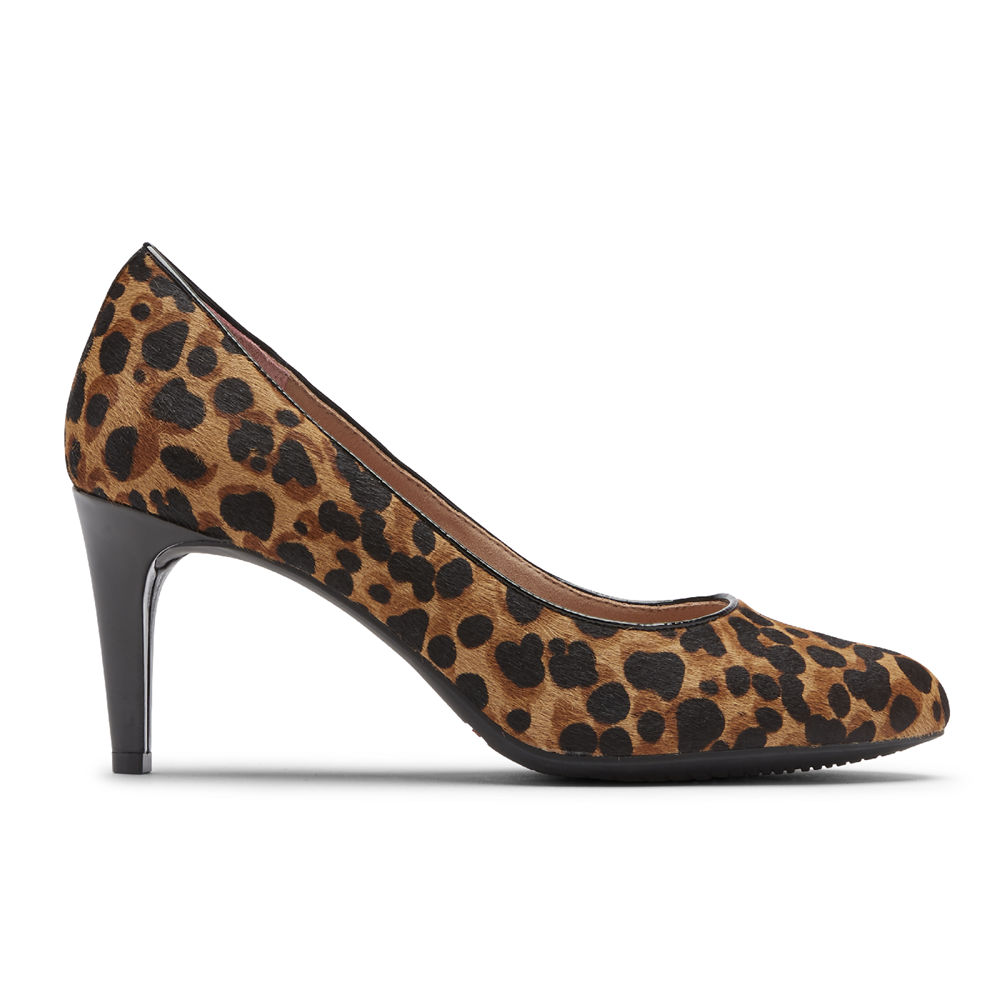 Rockport Womens Total Motion Arabella - Heels Leopard - LXN825069